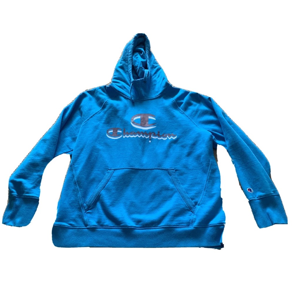 Champion Hooded Sweatshirt, Size Youth X-LARGE